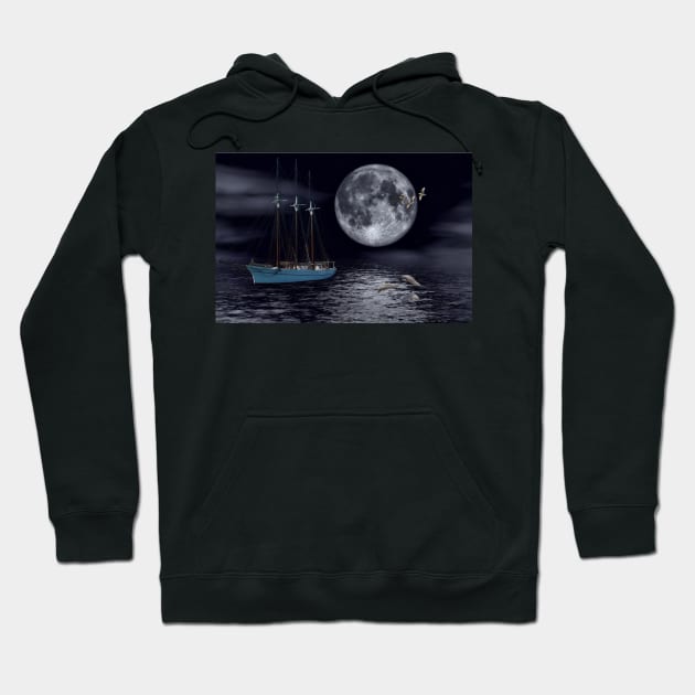 Fantasy Seascape Hoodie by JimDeFazioPhotography